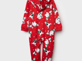 Пижама-комбинезон детская трикотажная для девочек