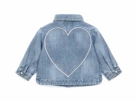 Рубашка джинсовая для маленькой девочки