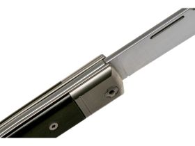 Складной нож LionSteel BestMan Drop, сталь M390, рукоять Ebony