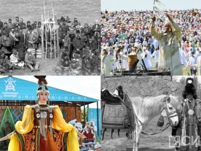 Фотопроект «Тогда и сейчас»: национальный праздник Ысыах в начале XX века и в наши дни