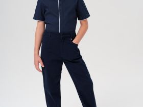 Рубашка текстильная для мальчиков (slim fit)