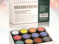 Набор гуаши Pinax 12 цв в банках 40 мл