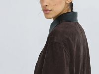 Замшевая куртка, Коричневый