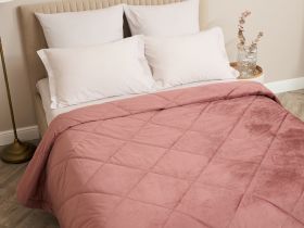 Покрывало Donata, розовое