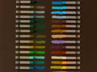 Набор пастели масляная Малевичъ "Graf'Art" профессиональная, Пейзаж, 36 цветов