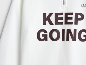 Свитшот с воротником на молнии для мальчиков, Бежевый