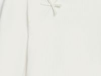 Лонгслив с мини-бантами для девочек, Белый