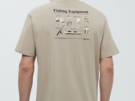 Футболка из хлопка с принтом