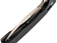 Складной нож Obertech ns-01 Drop point satin, сталь VG-10, рукоять G10, черный