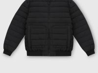 Утепленная стеганая куртка-бомбер