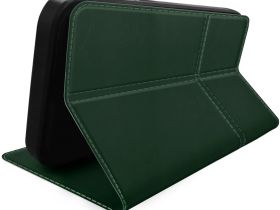Чехол-книжка BoraSCO для смартфона 6.1-6.9" Green