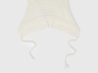 Шапка с ушками для девочек, Белый