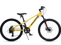 Подростковый велосипед Maxiscoo 7 Bike 24 M300, год 2024, цвет Зеленый