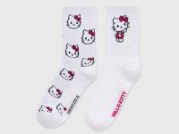 Носки с принтом Hello Kitty 2 пары Глория Джинс