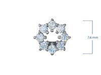 Подвеска из серебра э0612пд06174100