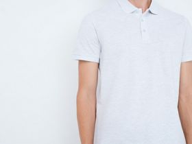 Базовая футболка-поло, Белый