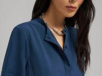 Легкая блузка на пуговицах