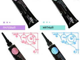 Набор акриловых контуров по стеклу Таир "Пастельный", 4х20 мл