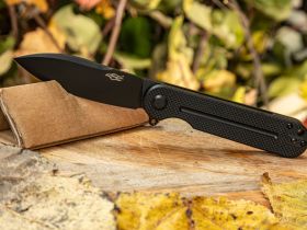 Нож складной Firebird by Ganzo FH922PT-BK, сталь D2, рукоять G10, черный