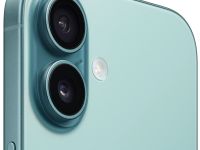 Смартфон Apple iPhone 16 256 ГБ Бирюзовый (nanoSIM+eSIM, без RuStore)