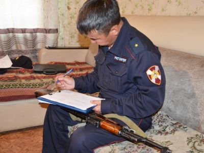Более 3500 единиц оружия изъято с начала года в Якутии