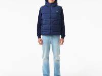 Мужской утеплённый жилет Lacoste с капюшоном