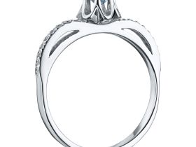 Кольцо из белого золота э0912кц08136600_blue