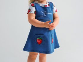 Сарафан детский трикотажный для девочек