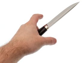 Нож Финка Титан разборная, сталь 95Х18, граб