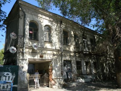 Дом Тихонова С.Г., где жил художник Кравченко А.И. с 1914 по 1918 гг.