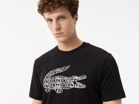 Мужская футболка Lacoste из хлопка