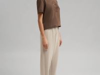 Брюки-джоггеры из трикотажа интерлок