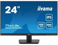 Монитор 23,8" Iiyama ProLite XU2493HSU-B7 1920x1080 LED, 16:9, IPS, 300cd, 1300:1, 1ms, 178/178, DP, HDMI, USB, 100Hz, Speakers, tilt, VESA, black