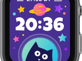 Умные часы Geozon Element 4G Тёмно-серые