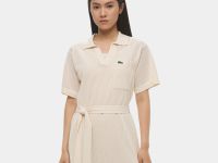 Женское платье Lacoste из хлопка