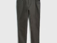 Базовые брюки Slim fit, Коричневый