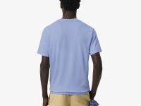 Мужская хлопковая футболка Lacoste с коротким рукавом