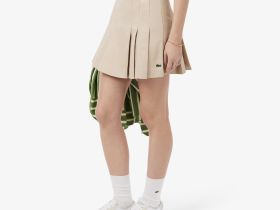 Юбка Lacoste со складками