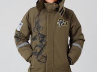 Куртка текстильная с полиуретановым покрытием для мальчиков