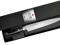 Кухонный нож для тонкой нарезки, Saiun Damascus, Kanetsugu, 9009, сталь VG-10, в картонной коробке, 210 мм