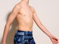 Плавки-шорты трикотажные для мальчиков, короткие