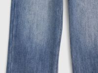 Утеплённые джинсы для девочек, Синий