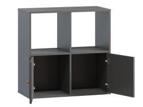 Стеллаж Кейн 5-75x75 Графитовый