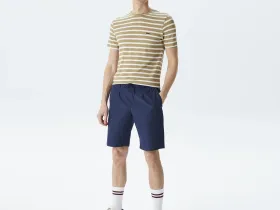 Мужская футболка Lacoste приталенного кроя