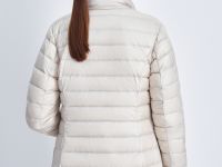 Куртка стеганая с наполнителем из натурального пуха