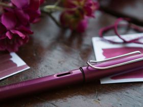 Ручка перьевая LAMY 029 al-star, F Пурпурный