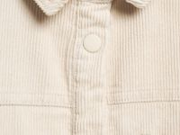 Вельветовая рубашка для девочек, Бежевый