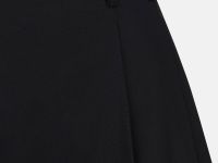 Шорты из хлопка со складками