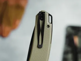 Складной нож Mr.Blade Hellcat Mini blackwash, сталь VG-10, рукоять Olive G10