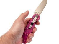 Складной нож Steelclaw Крыса "Пончик", сталь VG10, рукоять G10